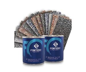 Moquette de pierre - Granulat de marbre + liant époxy - Revetement de sol pour Terrasse, bords de piscine - Blanc crème 1-4mm - 25KG