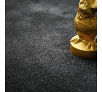 Moquette Douce - Hypnose - Noir Velours - Echantillon 15 x 20 cm