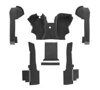 Moquette luxe grise moulée sur mesure pour VOLKSWAGEN Transporter T25 Turbo-Diesel (1979-1992)