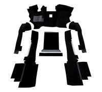 Moquette nylon biscuit moulée sur mesure pour VOLKSWAGEN Transporter T25 Turbo-Diesel (1979-1992)