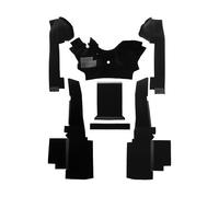 Moquette nylon noire moulée sur mesure pour VOLKSWAGEN Transporter T25 Essence et Diesel (1979-1992)