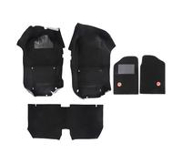 Moquette préformée noire 5 pièces pour MGF - 1995-2003