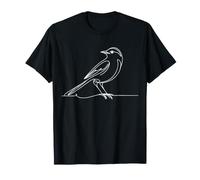Moqueur Linéaire Observateur d'oiseaux T-Shirt