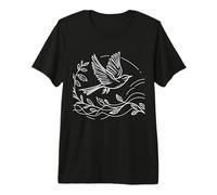 Moqueur Linéaire Observateur d'oiseaux T-Shirt Haut de Gamme