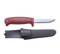 Mora of Sweden Couteau à lame fixe Basic 511 Rouge Lame 9 cm