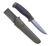 Mora Couteau Companion MG Noir/Kaki, Lame 10,5 cm