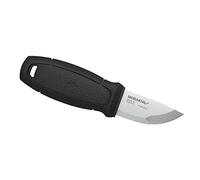Mora Couteau de cou Eldris 12629 avec étui de luxe et pierre à feu – Noir