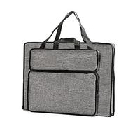 Morain 4K/8K Artiste Poster Organisateur Art Sac de Transport Grande Capacité Planche à Dessin Sac Résistant à l'Eau Épaule, gris, 8k