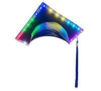 Morain Chapeau académique pour adolescents avec franges pour les académies Souvenirs Casquettes pour l'obtention d'un diplôme Ornements Chapeau de remise de diplôme Chapeau de directeur Bachelorette