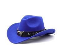 Morain Chapeaux de fête amusants Chapeau de cowboy Chapeau Western Chapeau pour femme Adulte Cowboy Cuir Band Fedora Accessoires de costume Adulte Paille Soleil Femmes Hommes Cowgirl Western Coloré