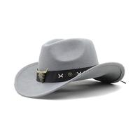 Morain Chapeaux de fête amusants Chapeau de cowboy Chapeau Western Chapeau pour femme Adulte Cowboy Cuir Band Fedora Accessoires de costume Adulte Paille Soleil Femmes Hommes Cowgirl Western Coloré