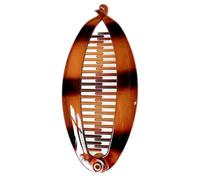 Morain Grande pince à cheveux en forme de banane - Confortable - Accessoire de cheveux tendance pour donner du volume aux chignons