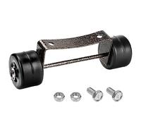 Morain Kit Roues Chauffantes pour Parasol Jardin 23x6 5 Cm/9x2 56 Pouces Roues Chauffantes Hautes Taille Unique Convient À Plupart des Radiateurs Terrasse Au Gaz Propane des Roues