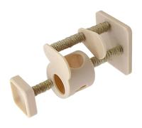 Morain Modèle de poteau multicouche réaliste pour maisons de poupées miniatures à l'échelle 1/12 améliore l'authenticité et le plaisir des maisons de poupées, poteaux de chats