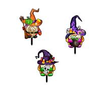 Morain Panneau de sorcière en acrylique pour décoration de jardin, décoration de fête pour mariage, anniversaire, vacances, fête sur le thème d'Halloween