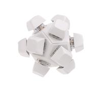 Morain RubiksCubes 12 faces pour clavier mécanique avec porte-clés - Kit testeur de décompression - Jouets de relaxation 12 faces RubiksCubes