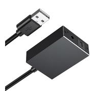 Morain USB À SPDIF Optique Convertisseur Auditif 3 5 Mm pour Connecter PC À LoudPeakers