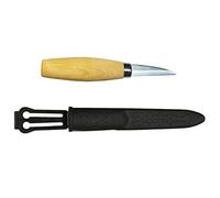 MORAKNIV Carving Droit 122 Couteau Fixe Mixte Adulte, Manche Bouleau Naturel, m