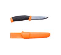 Mora Companion Heavy Duty Burnt Orange stainless, couteau de bushcraft
