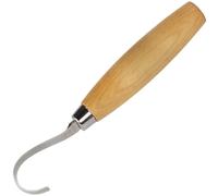 Morakniv Carving Hook 162 Couteau Fixe Mixte, Manche : Bouleau Naturel, Lame : 52mm
