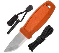 Mora Eldris Burnt Orange 13502 couteau de cou avec étui de luxe et pierre à feu