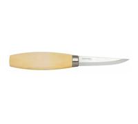Morakniv Couteau de sculpture sur bois 106, acier au carbone, avec étui, 3,25 pouces