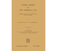Moral Order" And The Criminal Law