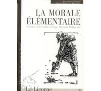 MORALE ELEMENTAIREAVENTURE D UNE FORME POETIQUE QUENEAU OULIPO ETC.