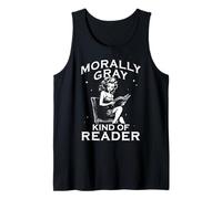 Morally Gray Kind of Reader Pinup Girl Bookworm Débardeur