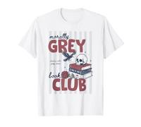 Morally Grey Book Club Book Lover Fiction Reader Bookish T-Shirt