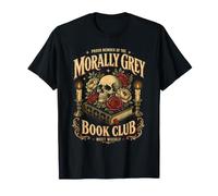 Morally Grey Book Club Dark Romance Reader Gothic Classic T-Shirt