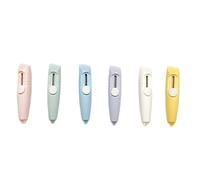 Morandi-Mini Couteau D'art Pour Étudiants,Coupe-Papier Élastique Autobloquant,Couteau Utilitaire Portable,Boîte D'ouverture - Type 3pcs Couleur Aléatoire