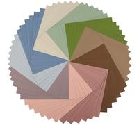 Morandi UAP31MX60 Lot de 60 feuilles de papier cartonné de couleurs mélangées 21,6 x 27,9 cm 250 g/m² épais pour la fabrication de cartes, le scrapbooking, les loisirs créatifs