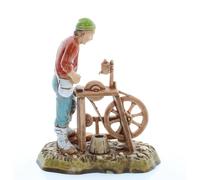 Moranduzzo Aiguiseur pour Crèche de 10 Cm Échelle 1:20 - Figurines de Crèche Indestructibles - Style 700', Peinture Finition à la Main, Produit Officiel, Fabriqué en Italie, Sculpteur M. Landi
