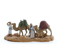 Moranduzzo Chameliers Adaptés pour Crèche de 6 cm Échelle 1:32 - Mini 6 - Figurines Indestructibles, Style XVIIIe, Finition à la Main, Sculpteur M. Landi, Fabriqué en Italie
