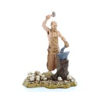 Moranduzzo Forgeron pour Crèche de 10 Cm Échelle 1:20 - Figurines de Crèche Indestructibles - Style 700', Peinture Finition à la Main, Produit Officiel, Fabriqué en Italie, Sculpteur M. Landi