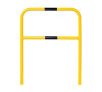 MORAVIA Moravia Arceau de protection extérieur noir/jaune 1300 × 1000 mm fixation murale par douille d’insertion Quantité:1