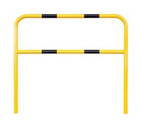 MORAVIA Moravia Arceau de protection intérieur noir/jaune 1300 × 1500 mm fixation murale avec douille galvanisée à chaud Quantité:1