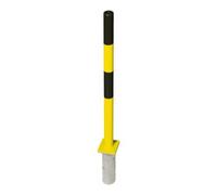 MORAVIA MORAVIA Borne de blocage PARAT B 60 x 1330 mm galvanisée feu jaune-noir Quantité:1