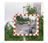 MORAVIA Moravia Miroir de circulation en verre Securit, 600 × 800 mm avec chauffage + collier 76 Quantité:1