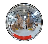 MORAVIA Moravia Miroir mural en acrylique 800 × 180 mm avec bordure noire Quantité:1