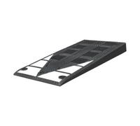 MORAVIA MORAVIA Rampe de bordure 450 x 1000 x 80 mm caoutchouc vulcanisé noir blanc Quantité:1