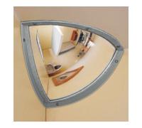 MORAVIA MORION Miroir de justice 250 x 250 mm cadre en acier inoxydable revêtu Quantité:1
