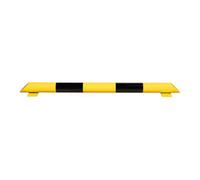 MORAVIA Poutre de protection pour vérin Moravia noir/jaune tube rond 76 x 3,0 mm longueur 1200 mm Quantité:1