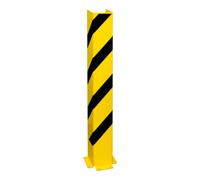MORAVIA Protection anti-collision Moravia Profil en U noir/jaune 1200 x 160 x 6 mm pour montage sur goujon Quantité:1