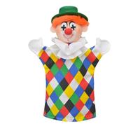 Moravská ústredna- Moravská ¿stredna Clown Logo Marionnette 28 cm, 22207A, Multicolore
