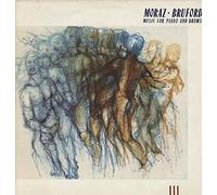 MORAZ-BRUFORD - music for piano and drums LP