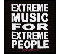 Morbid Angel - Patch "Extreme Music For Extreme People" - Polyester RO6776 (taille unique) (Noir/Blanc)