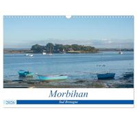 Morbihan, Sud Bretagne (Calendrier mural 2026 DIN A3 vertical), CALVENDO calendrier mensuel: Découverte du Morbihan, paysages entre terre et mer