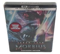Morbius Steelbook 4 K Ultra Hd + Blu-Ray Jared Leto Édition Collector Zone B
